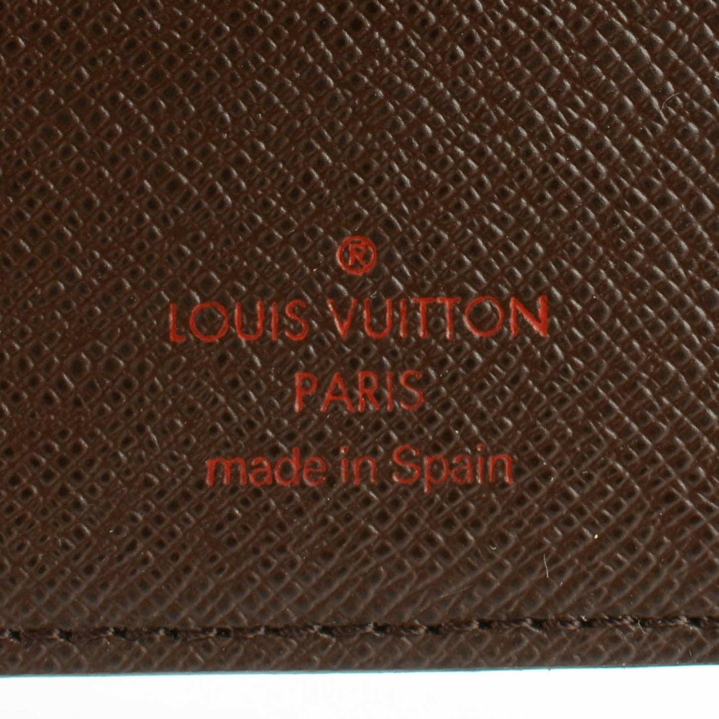Damier Ebene Small Ring Agenda Cover