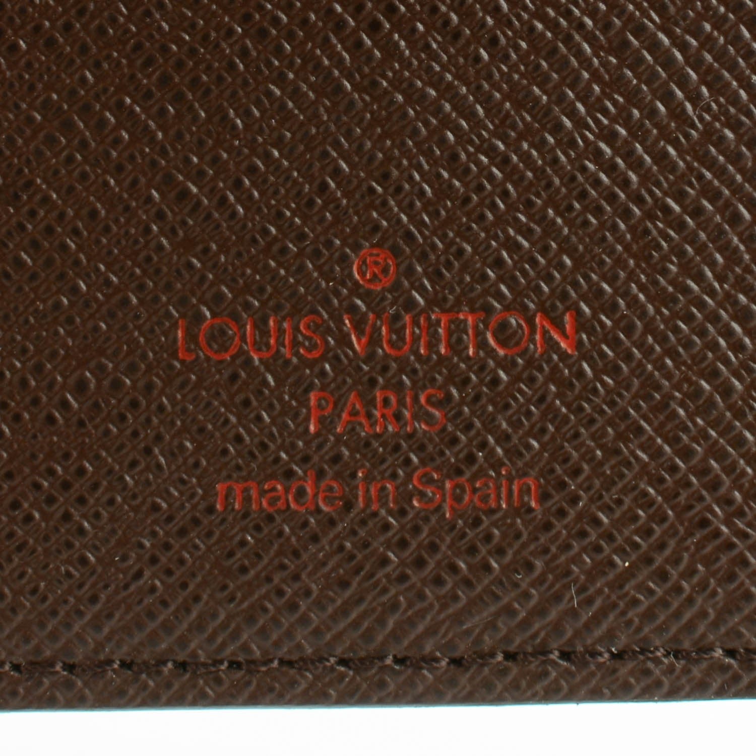 Louis Vuitton Damier Ebene Small Ring Agenda Cover 6 of 7