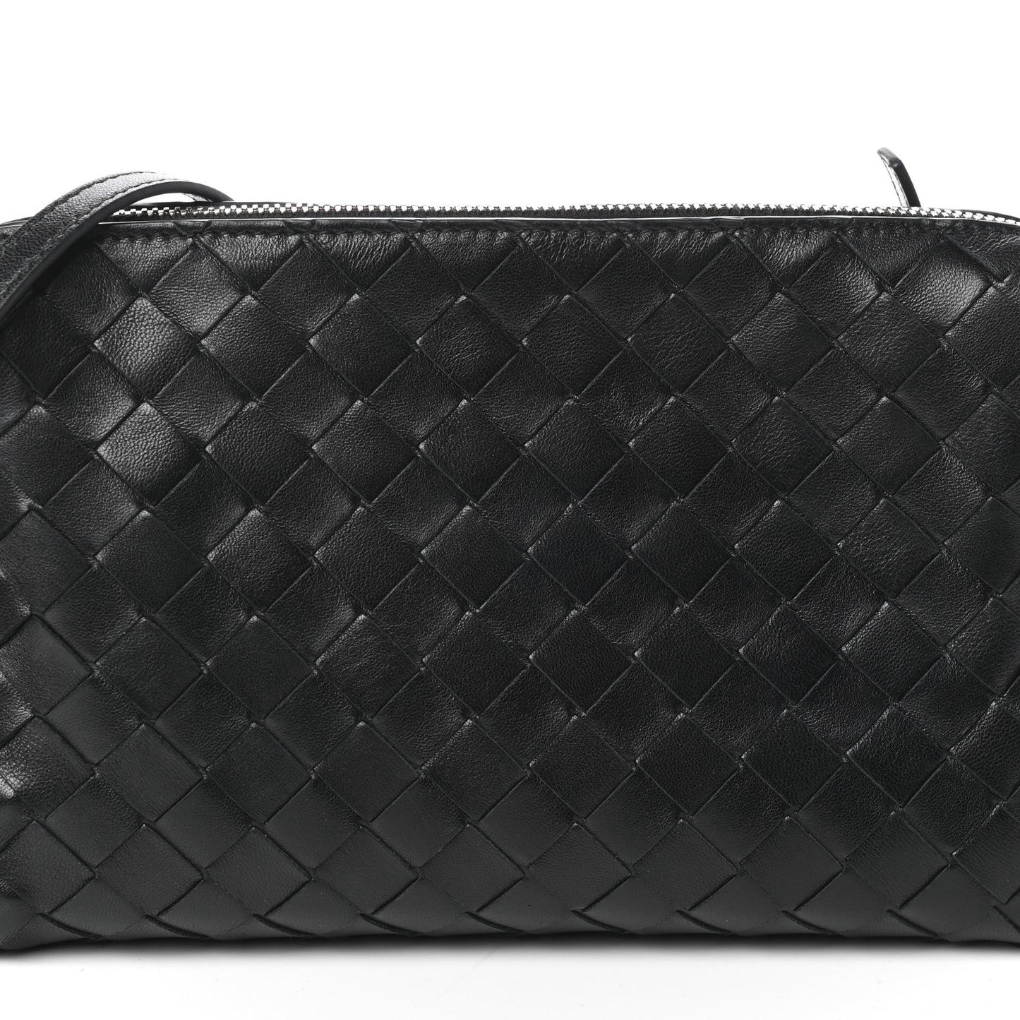Nappa Intrecciato Nodini Bag Black