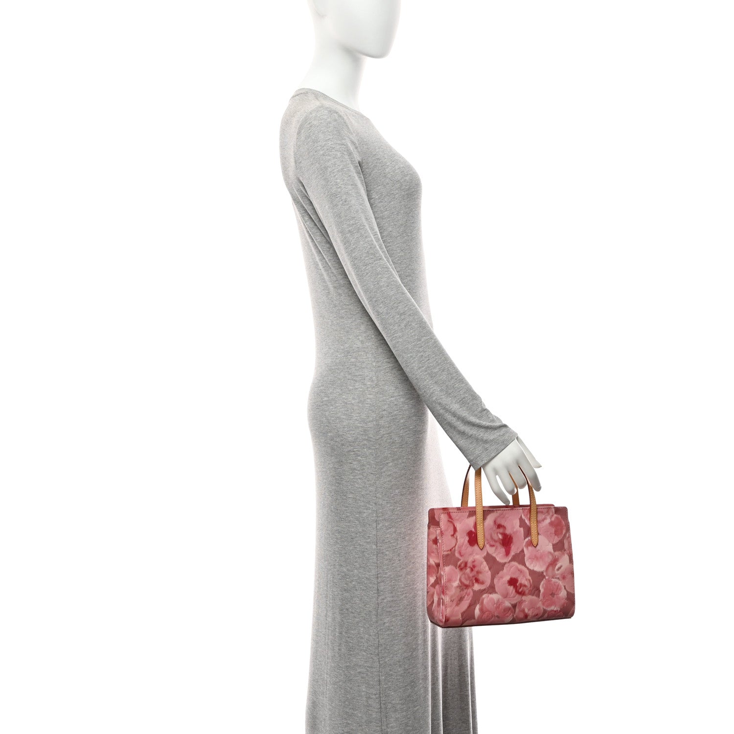 Louis Vuitton Vernis Ikat Catalina BB Rose Velours 2 of 10