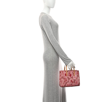 Louis Vuitton Vernis Ikat Catalina BB Rose Velours 2 of 10
