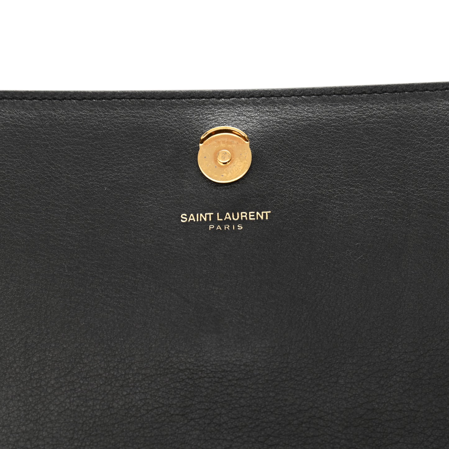 Smooth Calfskin Medium Braided Monogram Kate Satchel Black