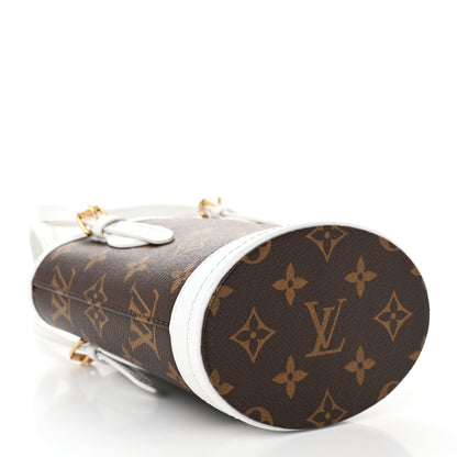 Louis Vuitton Monogram LV Match Nano Bucket Bag White 5 of 11