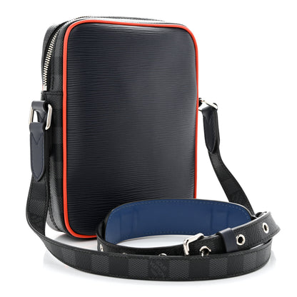 Louis Vuitton Epi Damier Graphite Danube Slim PM 3 of 10