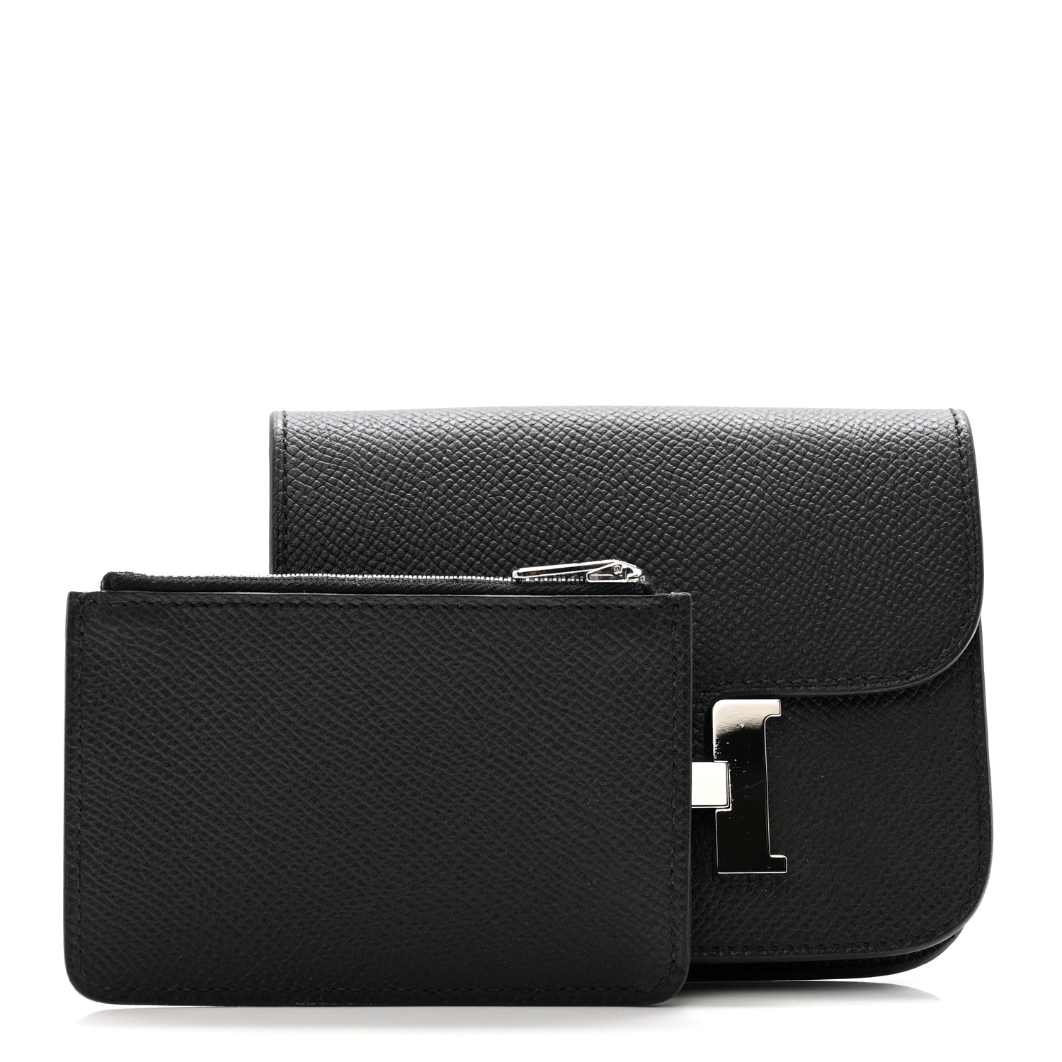 Hermes Epsom Constance Slim Wallet Black 3 of 10