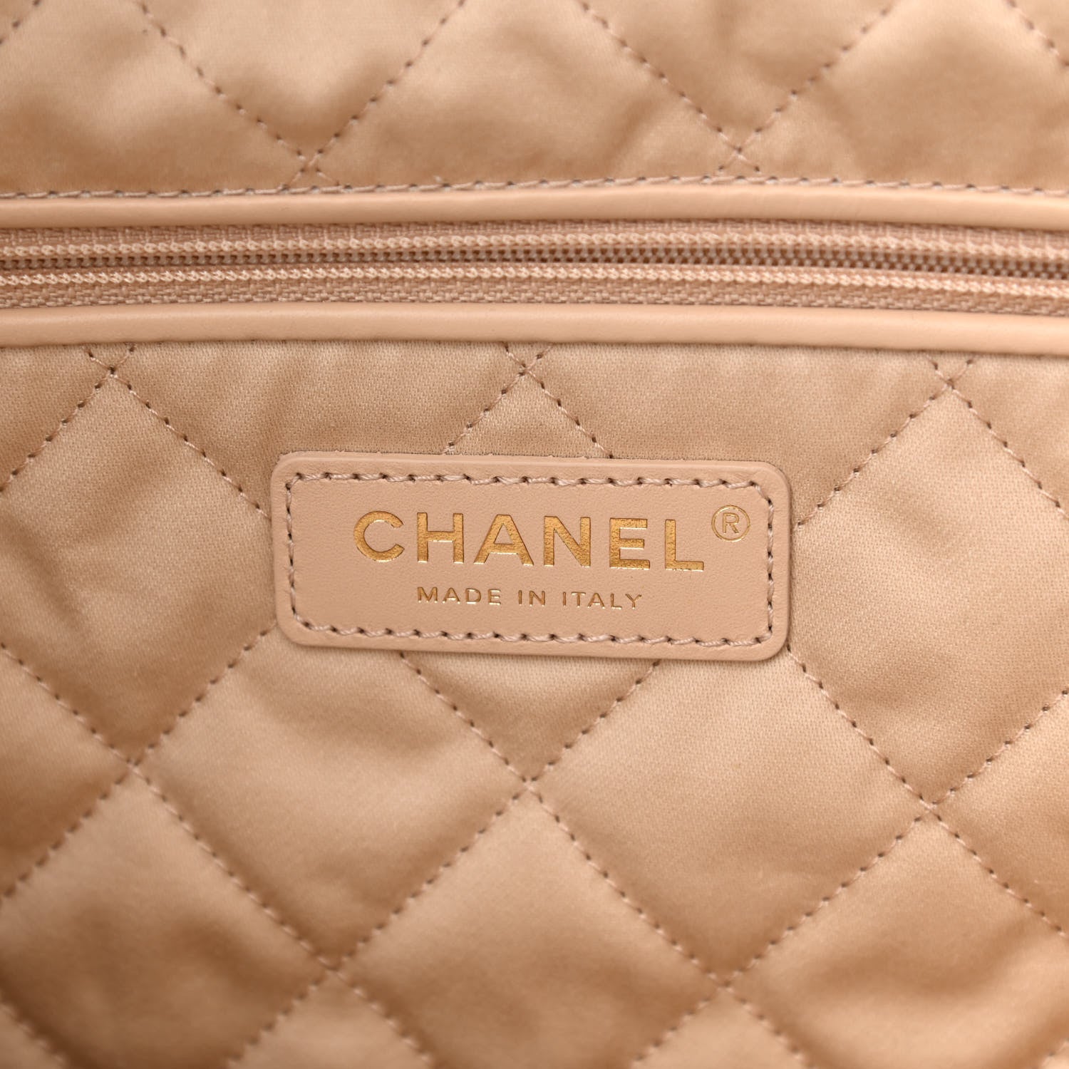 Chanel Shiny Calfskin Quilted Small Chanel 22 White 8 of 12