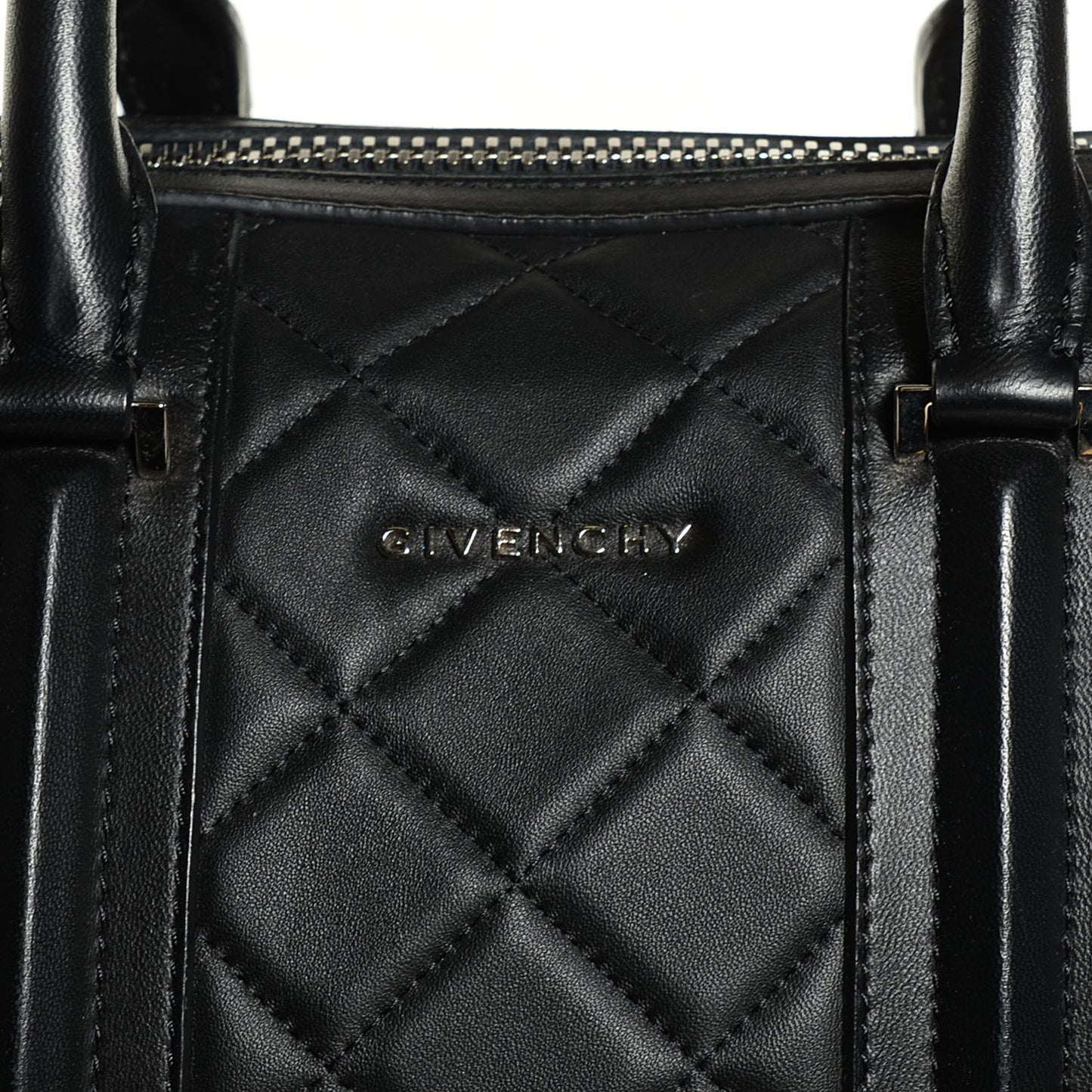 Lambskin Quilted Large Lucrezia Black