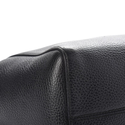 Gucci Pebbled Calfskin Small Swing Tote Black 11 of 14