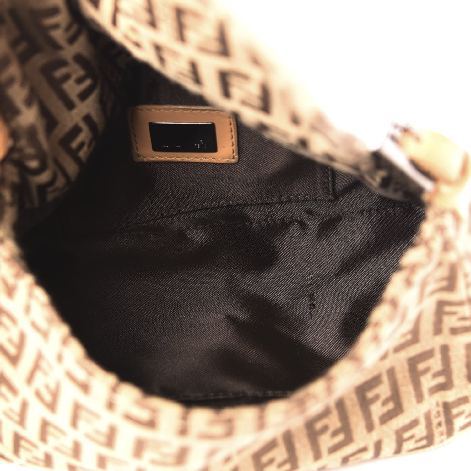 Fendi Zucchino Mini Mama Baguette Beige 5 of 11