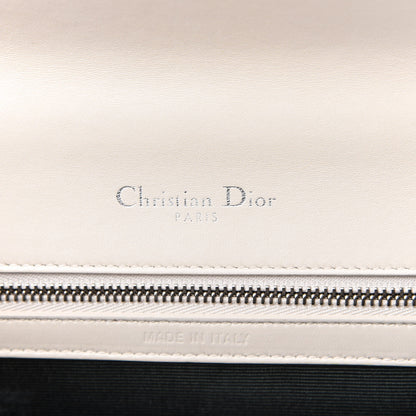 Christian Dior Calfskin Small Diorama Flap Bag Off White 8 of 10