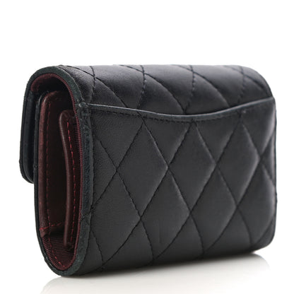 Chanel Lambskin Quilted 4 Key Holder Black 3 of 12