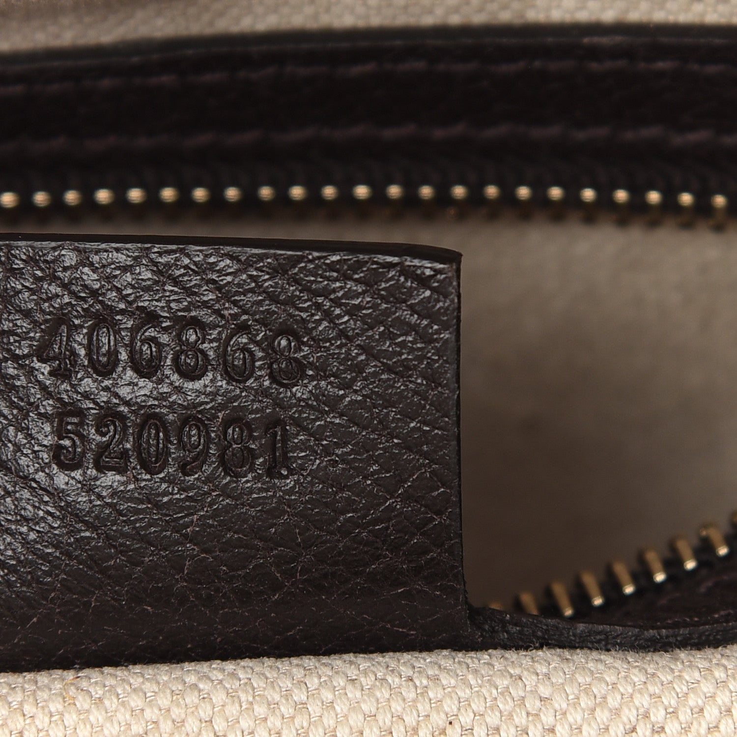 Gucci Monogram Vintage Web Medium Webby Bee Boston Dark Brown 7 of 13