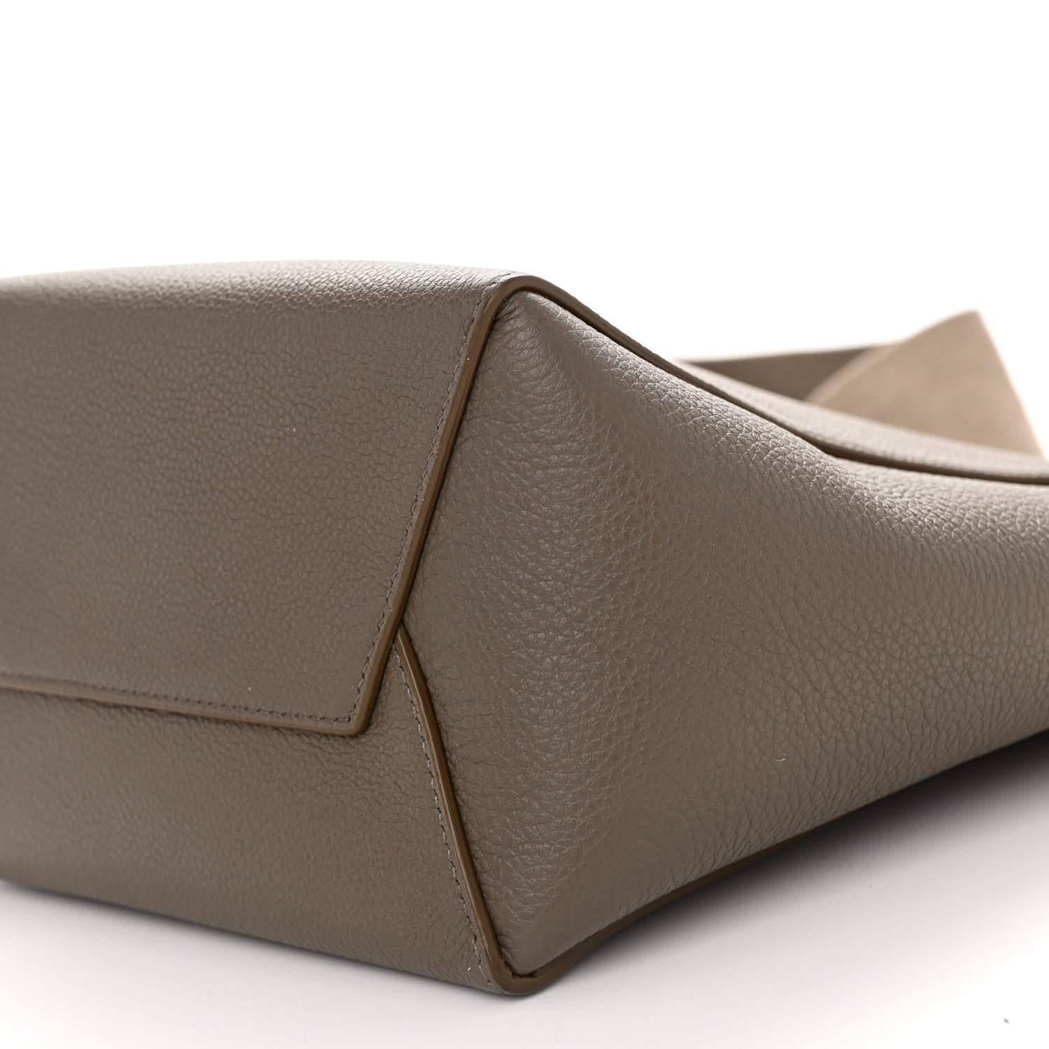 Celine Soft Grained Calfskin Small Sangle Bucket Bag Taupe 9 of 9