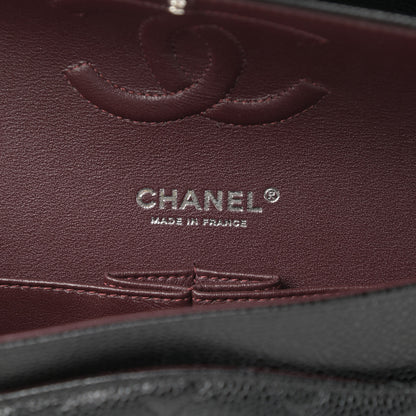 Chanel Caviar Quilted Medium Double Flap Black 6 of 11