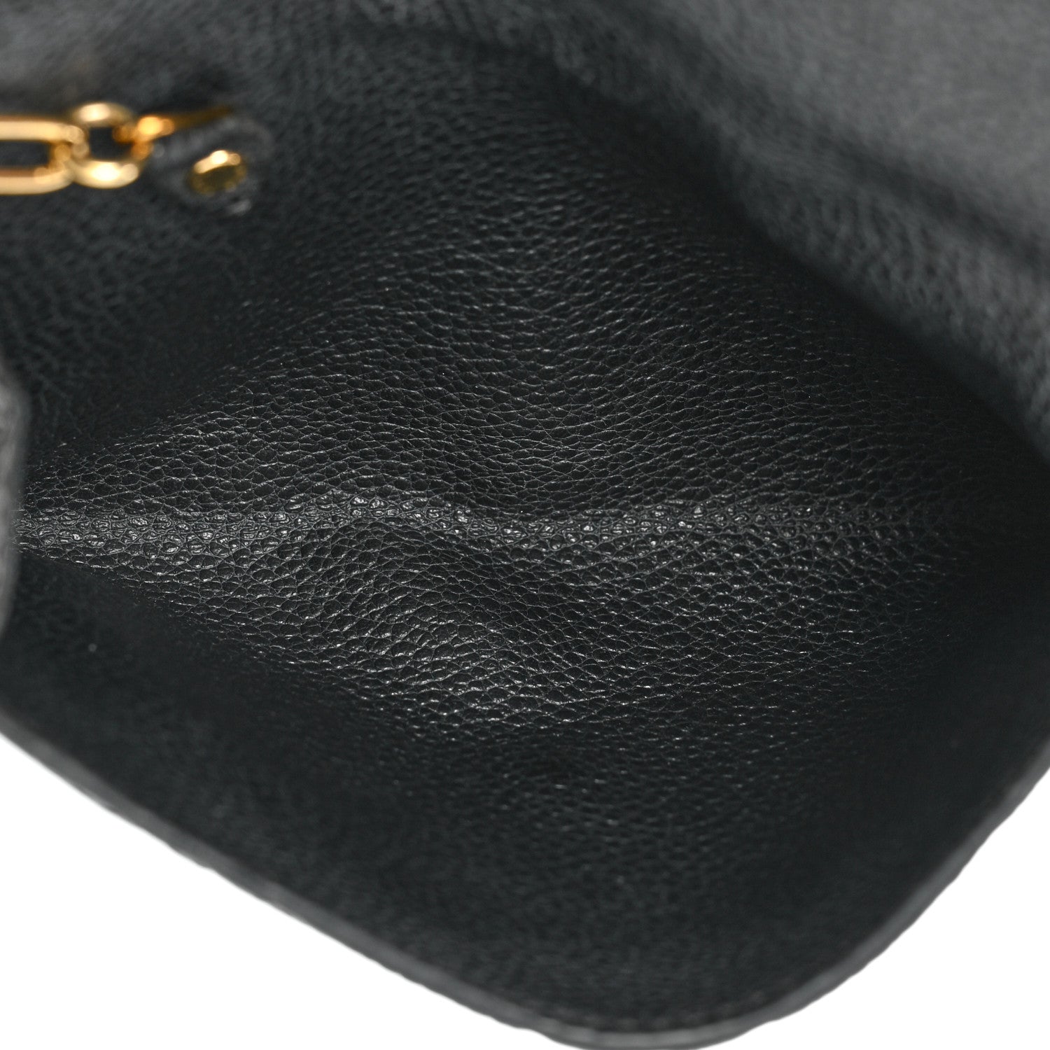 Louis Vuitton LOUIS VUITTON Empreinte Key Pouch Black 5 of 12