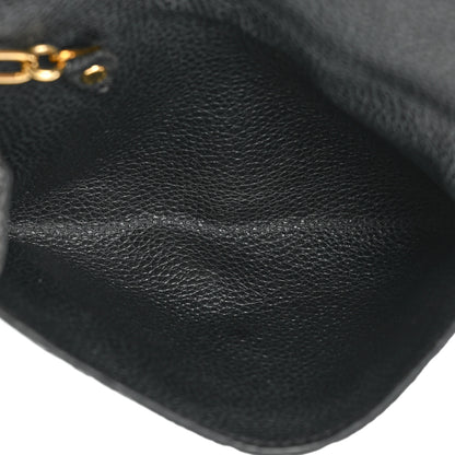 Louis Vuitton LOUIS VUITTON Empreinte Key Pouch Black 5 of 12