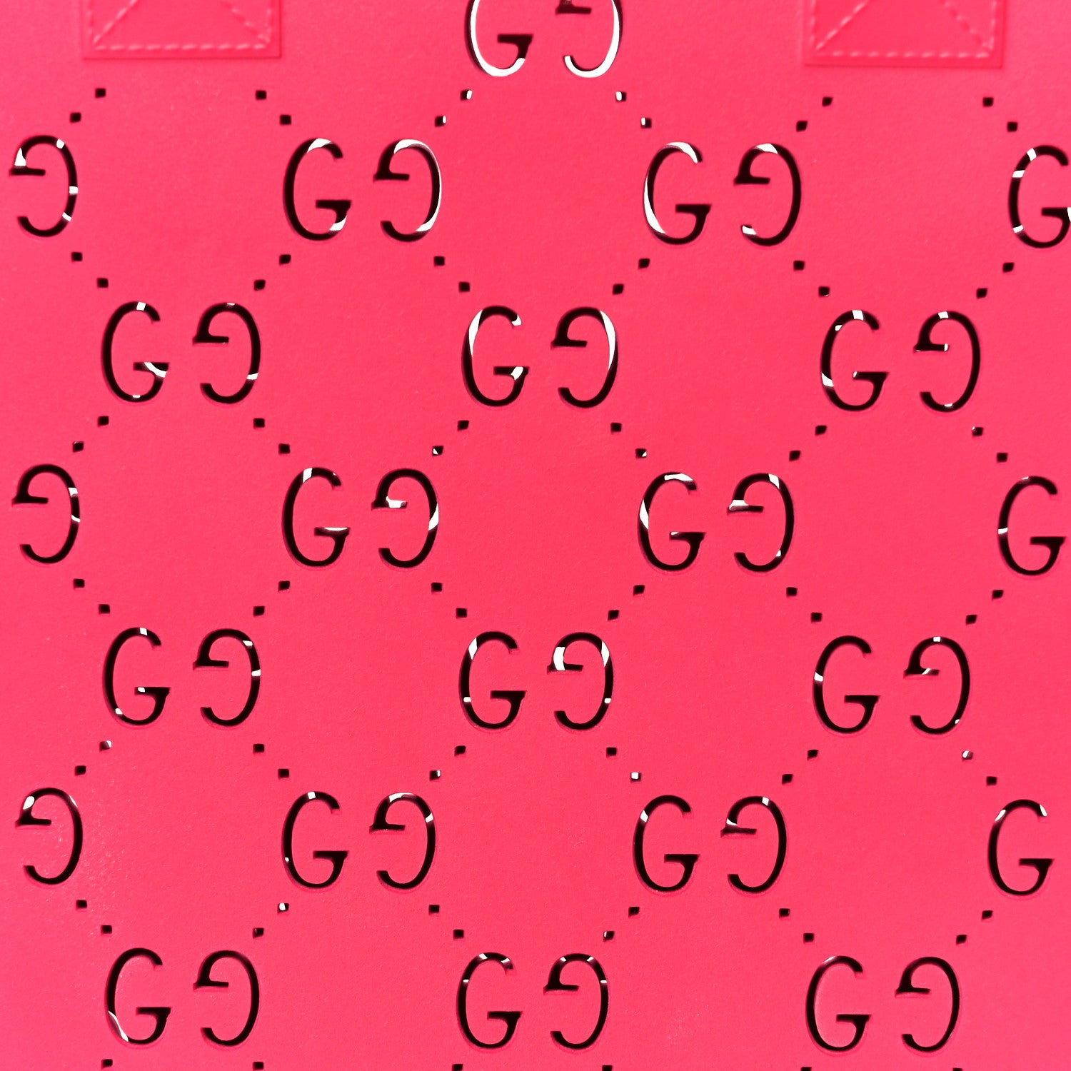 Gucci Rubber Kids GG Tote Fuchsia 7 of 9