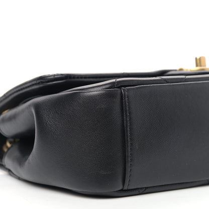 Chanel Lambskin Small Chain Handle Flap Bag Black 8 of 9