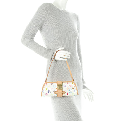 Louis Vuitton Monogram Multicolor Shirley White 2 of 6