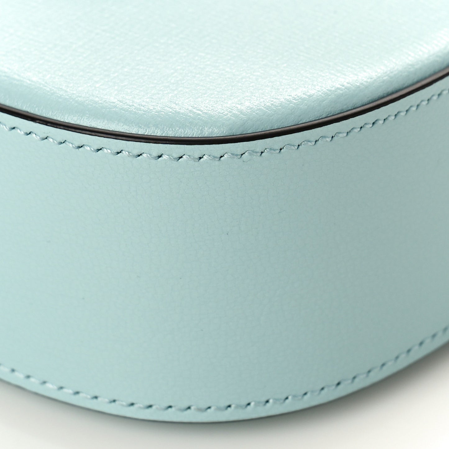 Azalea Calfskin Crystal GG Monogram Mini Horsebit 1955 Shoulder Bag Light Blue