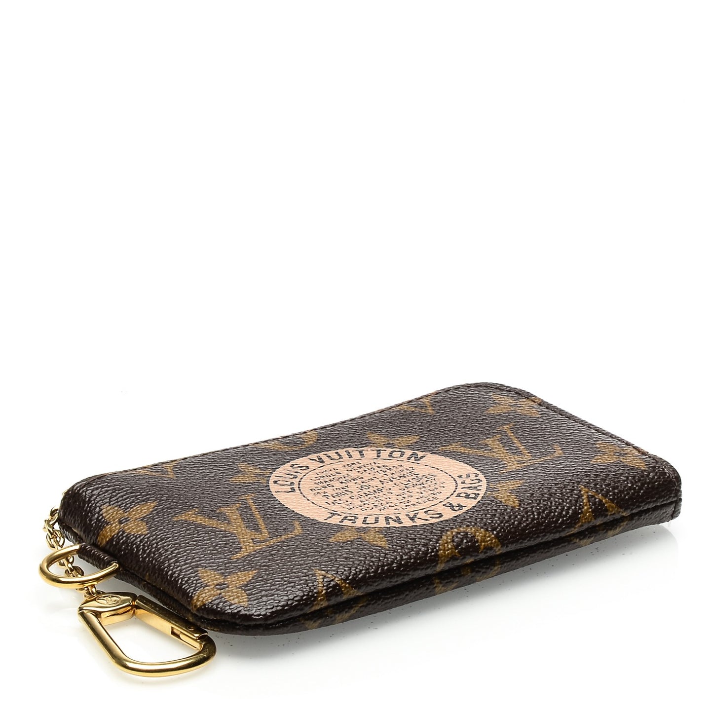 Monogram Complice Trunks and Bags Key Pouch Beige