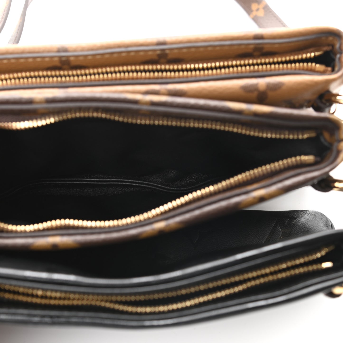 Reverse Monogram Lambskin LV3 Pouch