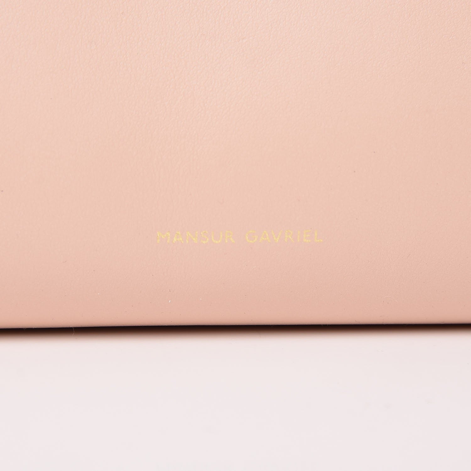 Mansur Gavriel Vegetable Tanned Calfskin Small Shopping Bag Rosa 8 of 10