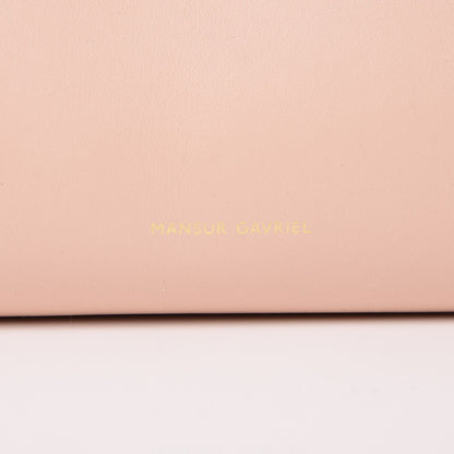 Mansur Gavriel Vegetable Tanned Calfskin Small Shopping Bag Rosa 8 of 10