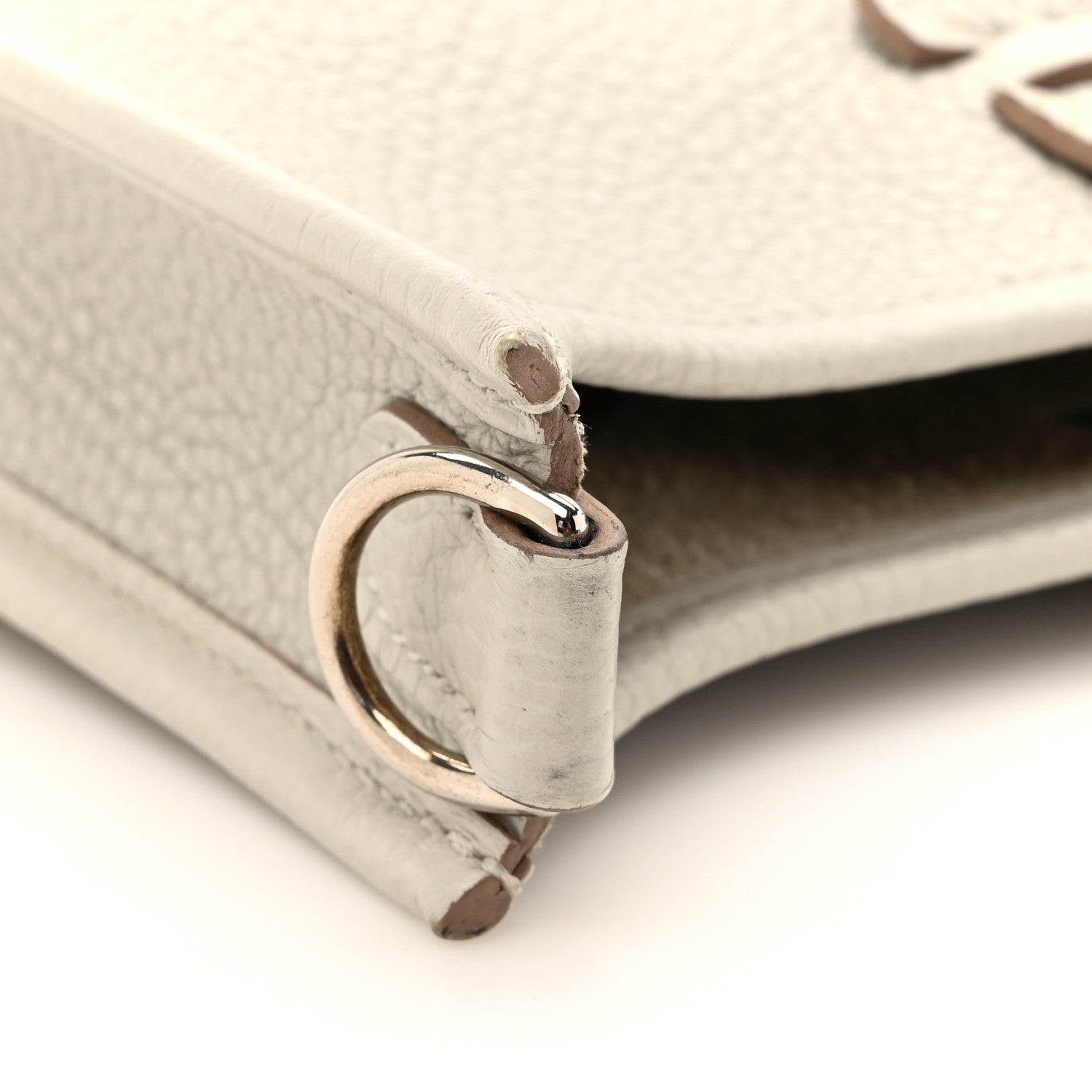 Hermes Taurillon Clemence Amazone Evelyne TPM Gris Perle Etain 11 of 11