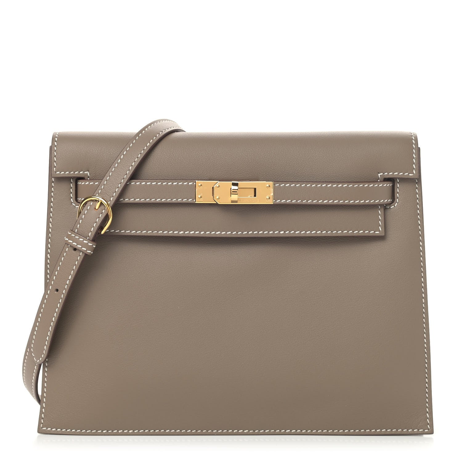 Hermes Swift Kelly Danse II Belt Bag Etoupe 1 of 9