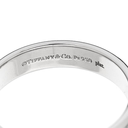 Tiffany Platinum 4.5mm Classic Wedding Band Ring 59 8.75 4 of 5