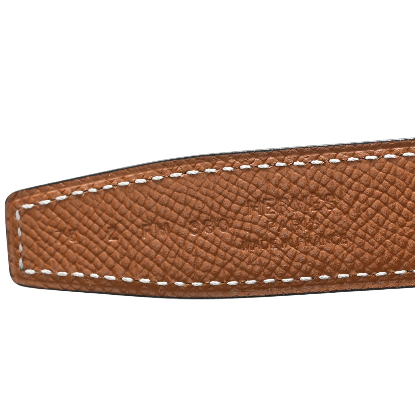 Swift Epsom 24mm Mini H Belt 75 30 Black Gold
