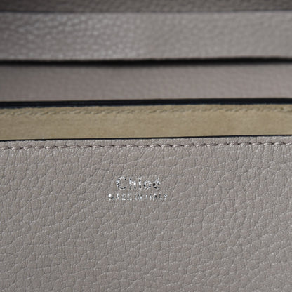Chloe Grained Lambskin Drew Shoulder Bag Motty Grey 8 of 9