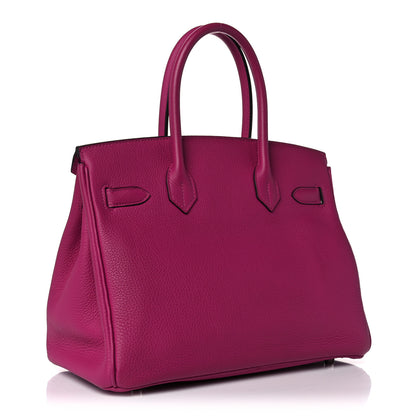Hermes Togo Birkin 30 Rose Pourpre 3 of 23
