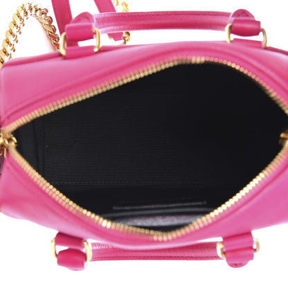 Saint Laurent Lambskin Classic Duffle Toy Pink 5 of 9