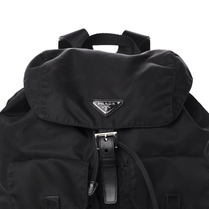 Prada Nylon Vela Medium Backpack Black 9 of 9