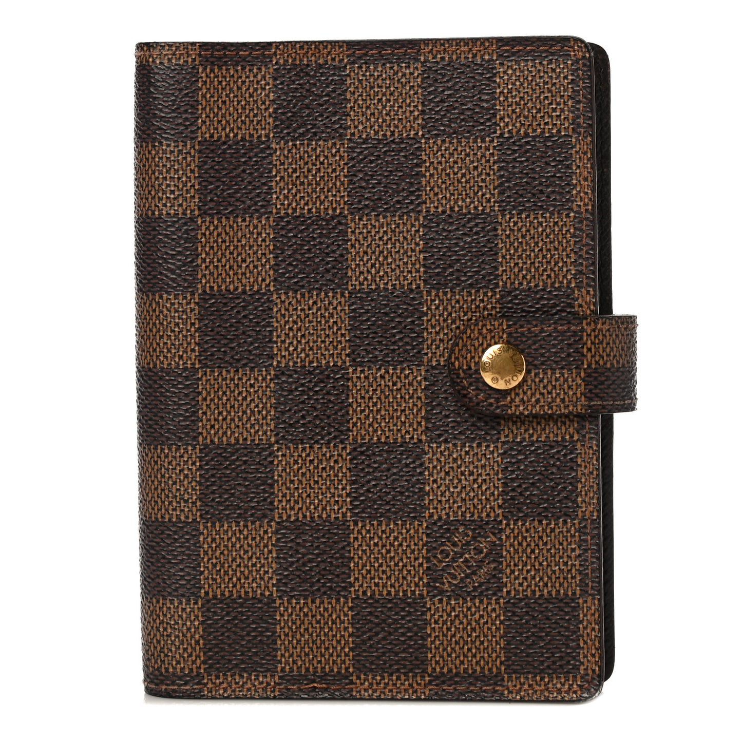 Damier Ebene Small Ring Agenda Cover