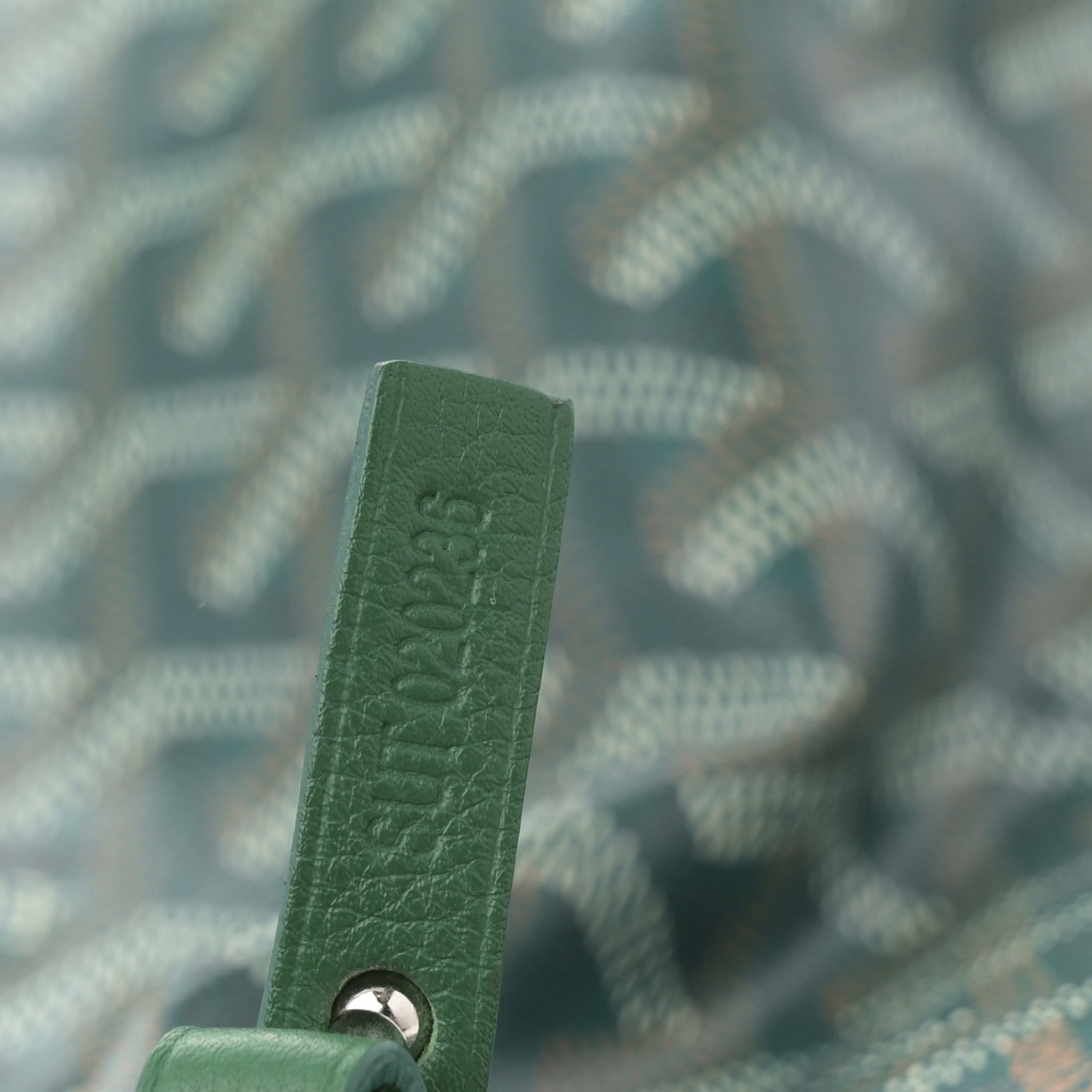 Goyard Goyardine Reversible Anjou GM Green 21 of 45