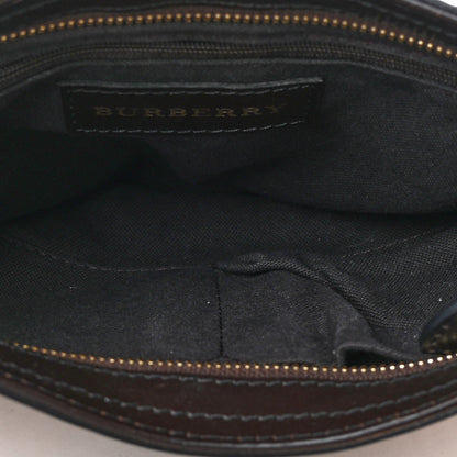 Burberry Haymarket Check Hartham Shoulder Bag Chocolate 4 of 4