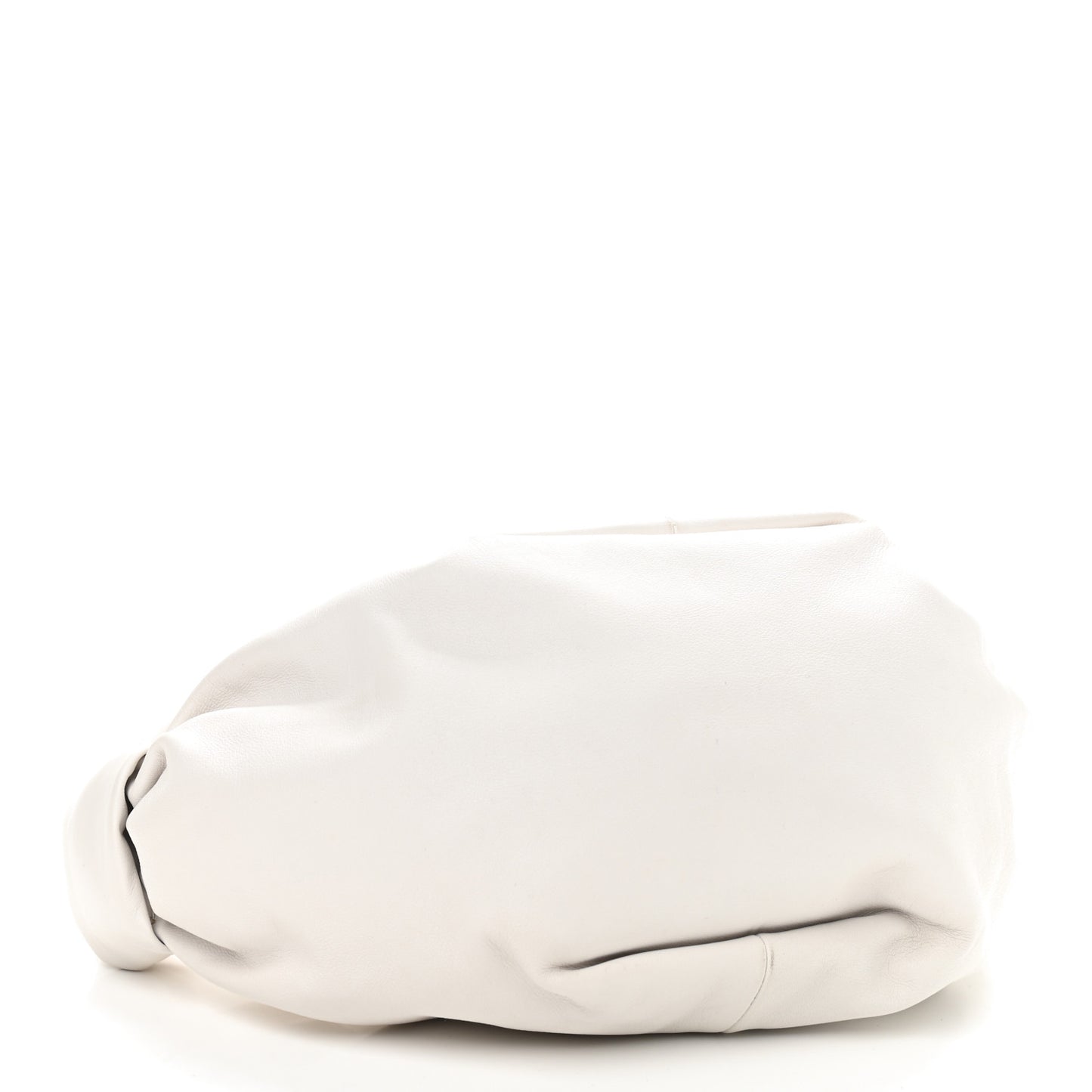 Calfskin Mini Double Knot Bag White