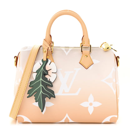 Louis Vuitton Monogram Giant By The Pool Speedy Bandouliere 25 Brume 1 of 9
