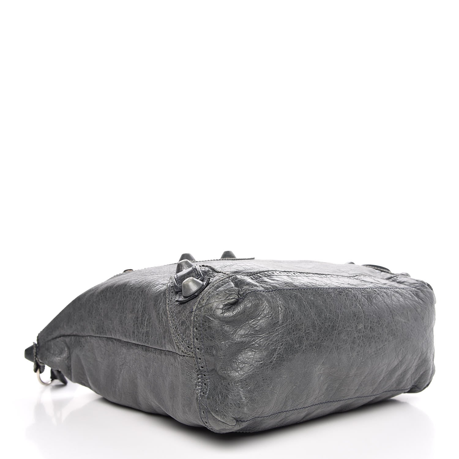 Balenciaga Agneau Giant Brogues Hardware Day Hobo Anthracite 4 of 7