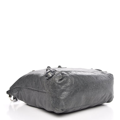 Balenciaga Agneau Giant Brogues Hardware Day Hobo Anthracite 4 of 7