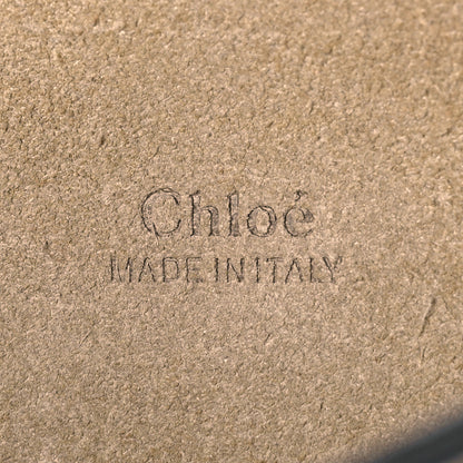 Chloe Suede Calfskin Medium Faye Shoulder Bag Dark Purple 5 of 7