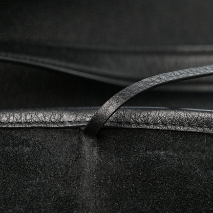The Row Grained Calfskin Large N/S Park Tote Black 6 of 12