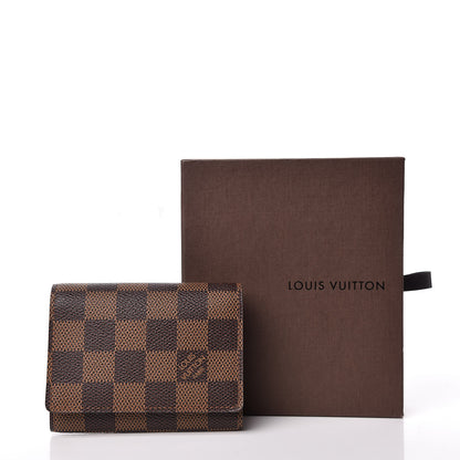 Louis Vuitton Damier Ebene Business Card Holder 8 of 8