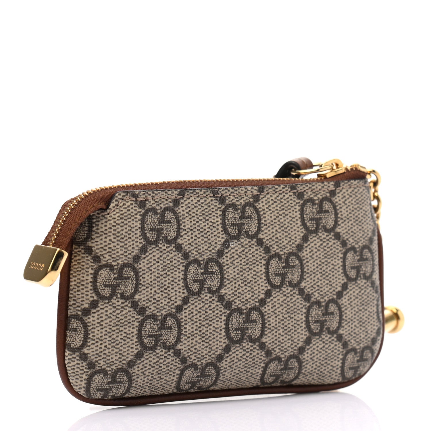 Gucci GG Supreme Monogram Key Case Brown 3 of 7