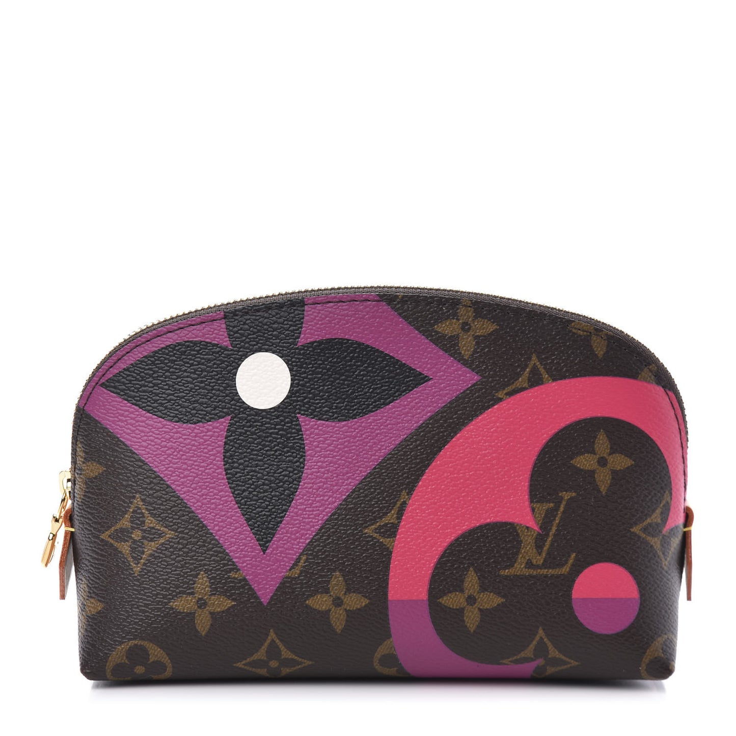 Monogram Game On Cosmetic Pouch