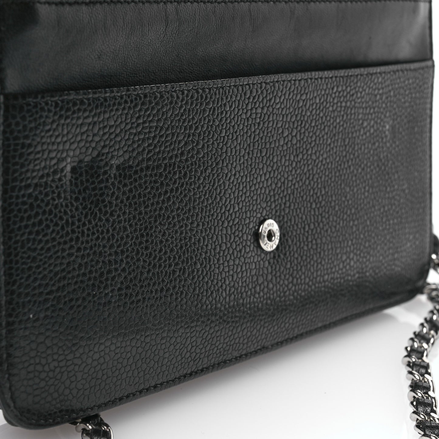Caviar Timeless CC Wallet on Chain WOC Black