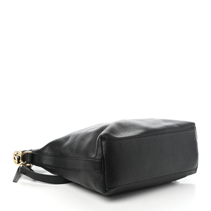 Gucci Pebbled Calfskin Small Miss GG Hobo Black 4 of 9